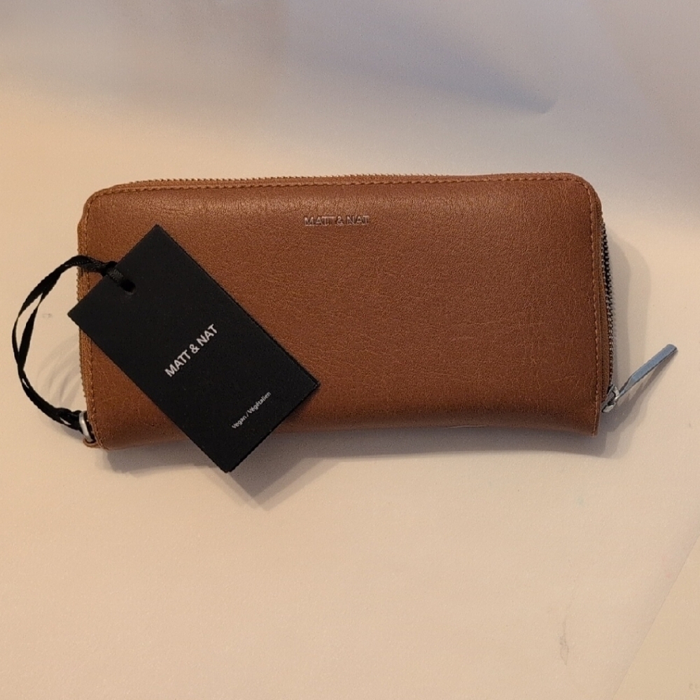 Matt & Nat Brown Wallet/ WristletMinimalist Design